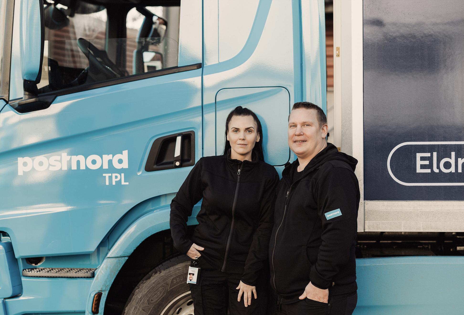 3PL TPL chaufförer ellastbil eldrivet fordon transport